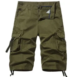 New OUKU Men's Pink Shorts Tactical Shorts Cargo Shorts Capri Pants Drawstring Flap Pocket Plain Comfort Breathable Outdoor Daily Going out Fashion Streetwear Black Pink