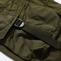 New OUKU Men's Pink Shorts Tactical Shorts Cargo Shorts Capri Pants Drawstring Flap Pocket Plain Comfort Breathable Outdoor Daily Going out Fashion Streetwear Black Pink