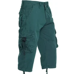 New OUKU Men's Pink Shorts Tactical Shorts Cargo Shorts Capri Pants Drawstring Flap Pocket Plain Comfort Breathable Outdoor Daily Going out Fashion Streetwear Black Pink
