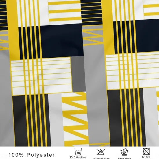 Clearance OUKU Men's Plaid Zip Polo Shirts Golf Shirt Short Sleeve Polo Shirts Collared Shirts Vintage Casual Vacation Wear Formal Wear Festival Wear 3D Print Quarter Zip Polo Summer Yellow+Orange Yellow