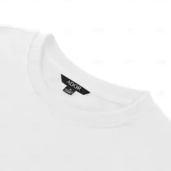 OUKU Men's Plain Sweatshirt Long Sleeve Sweatshirt Crew Neck Basic Athletic non-printing Casual Daily Sports Fall Winter White