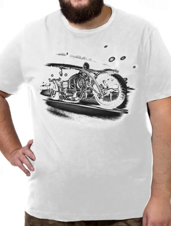 Discount OUKU Men's Plus Size Big Tall T shirt Tee Tee Crewneck Black White Navy Blue Short Sleeves Outdoor Going out Print Graphic Prints Clothing Apparel Cotton Blend Streetwear Stylish Casual
