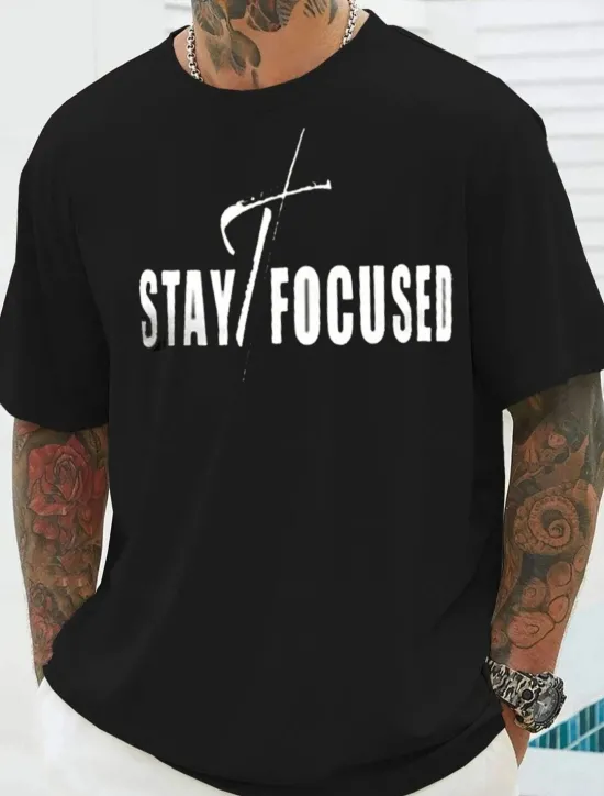 Clearance OUKU Men's Plus Size Big Tall T shirt Tee Tee Crewneck Black White Navy Blue Short Sleeves Outdoor Going out Print Graphic Prints Quotes & Sayings Clothing Apparel Cotton Blend Streetwear Stylish Casual