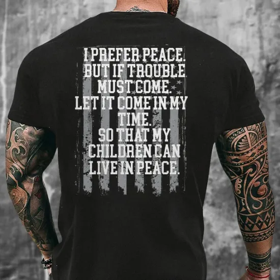 Discount OUKU Men's Plus Size T shirt Tee Big and Tall Graphic Crewneck Print Short Sleeves Streetwear Stylish Casual Tops Outdoor Going out Tops Black