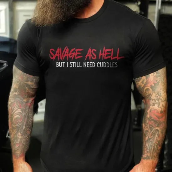 Online OUKU Men's Plus Size T shirt Tee Big and Tall Graphic Crewneck Print Short Sleeves Streetwear Stylish Casual Tops Outdoor Going out Tops