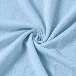 Online OUKU Men's Polo Golf Shirt Casual Holiday Ribbed Polo Collar Short Sleeve Fashion Basic Stripe Plain Button Quick Dry Summer Regular Fit Light Blue White Purple Khaki Polo