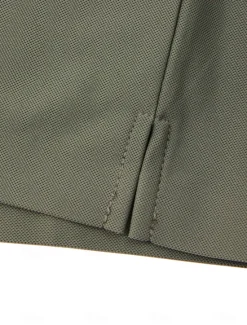 Sale OUKU Men's Polo Knit Polo Sweater Business Casual Lapel Short Sleeve Formal Color Block Buttons Summer Black Brown Army Green Polo