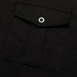 New OUKU Men's Polo Shirt Button Up Polos Casual Sports Lapel Long Sleeve Fashion Basic Plain Button Pocket Spring & Fall Regular Fit Black White Army Green Red Navy Blue Dark Green Polo Shirt