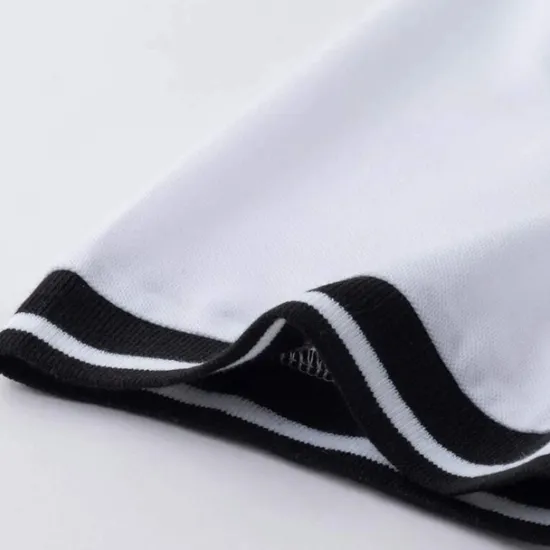 Discount OUKU Men's Polo Shirt Collarless Golf Shirts Casual Holiday Stand Collar Short Sleeve Fashion Basic Plain Button Summer Regular Fit Black White Burgundy Polo Shirt