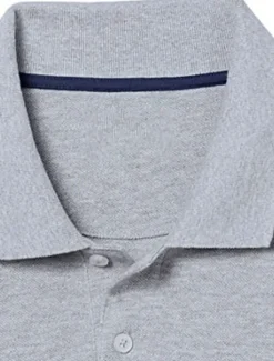 New OUKU Men's Polo Shirt Cotton Polo Shirt Outdoor Casual Polo Collar Long Sleeve Casual Comfortable Solid Color Plain Button Front Button-Down Spring Fall Regular Fit Black White Yellow Pink Navy Blue Blue