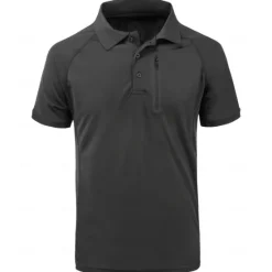 Outlet OUKU Men's Polo Shirt Golf Polo Work Street Classic Short Sleeve Fashion Muscle Solid Color Zipper Quick Dry Summer Spring Fall Black Army Green Navy Blue Gray Polo Shirt