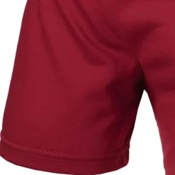 Discount OUKU Men's Polo Shirt Golf Shirt Casual Holiday Stand Collar V Neck Short Sleeve Fashion Basic Plain Classic Summer Regular Fit Fire Red Black White Green Gray Polo Shirt