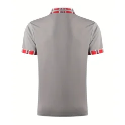 Best OUKU Men's Polo Shirt Golf Shirt Casual Sports Classic Short Sleeve Fashion Basic Plaid Color Block Patchwork Pocket Summer Regular Fit Black White Red Navy Blue Blue Green Polo Shirt