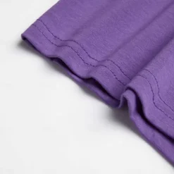 New OUKU Men's Polo Shirt Golf Shirt Casual Holiday Ribbed Polo Collar Classic Short Sleeve Fashion Basic Color Block Patchwork Pocket Summer Regular Fit Purple Grey Polo Shirt