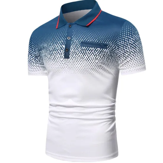 Clearance OUKU Men's Polo Shirt Golf Shirt Casual Holiday Ribbed Polo Collar Classic Short Sleeve Fashion Basic Color Block Button Summer Regular Fit Fire Red Black White Blue Orange Grey Polo Shirt