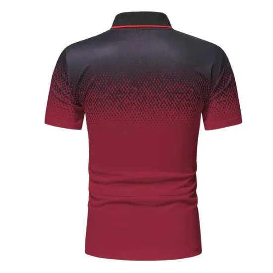 Clearance OUKU Men's Polo Shirt Golf Shirt Casual Holiday Ribbed Polo Collar Classic Short Sleeve Fashion Basic Color Block Button Summer Regular Fit Fire Red Black White Blue Orange Grey Polo Shirt