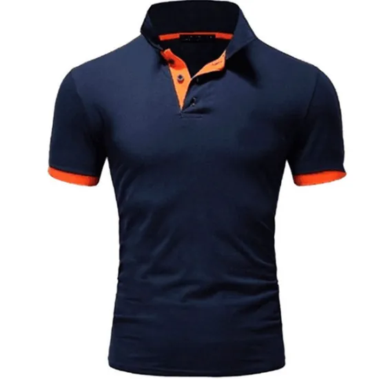 OUKU Men's Polo Shirt Golf Shirt Outdoor Casual Polo Collar Classic Short Sleeve Basic Classic Solid Color Button Front Button-Down Summer Regular Fit Apple Green Lake blue Black / Red Black White Yellow