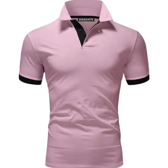 OUKU Men's Polo Shirt Golf Shirt Outdoor Casual Polo Collar Classic Short Sleeve Basic Classic Solid Color Button Front Button-Down Summer Regular Fit Apple Green Lake blue Black / Red Black White Yellow