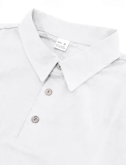 OUKU Men's Polo Shirts Golf Shirt Outdoor Daily Wear Lapel Short Sleeve Fashion Hawaiian Plain 2 Piece Summer Regular Fit Black White Navy Blue Khaki Army Green Light Sky Blue Polo Shirts