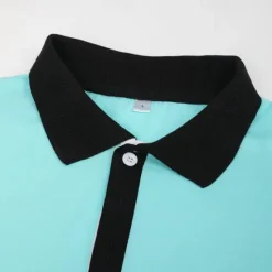 Best OUKU Men's Polo Shirts Sports Polo Shirts Casual Sports Ribbed Polo Collar Short Sleeve Fashion Basic Solid Color Classic Style Summer Regular Fit Black White Light Green Red Light Blue Polo Shirts