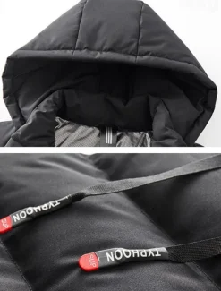 Outlet OUKU Men's Puffer Jacket Puffer Vest Vest Gilet Quilted Vest Daily Date Vacation Fashion Casual Fall & Winter Pocket Polyester Warm Comfortable Plain Zipper Hooded Regular Fit Black Blue Gray Vest
