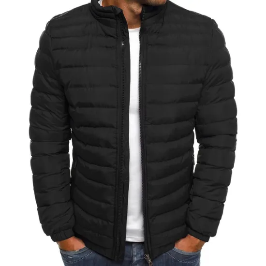 New OUKU Men's Puffer Jacket Transition Jacket Outdoor Classic Spring & Fall Polyester Windproof Lightweight Solid Color Light Blue Navy Big red Grass Green Vest