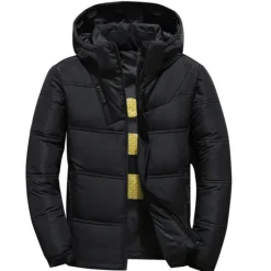 Outlet OUKU Men's Puffer Jacket Winter Autumn / Fall Down Thermal Warm Windproof Breathable Lightweight Black Red Dark Gray Vest