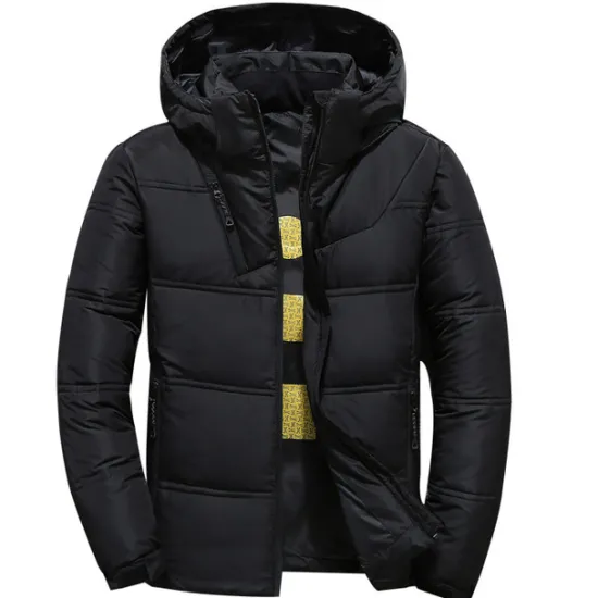 Outlet OUKU Men's Puffer Jacket Winter Autumn / Fall Down Thermal Warm Windproof Breathable Lightweight Black Red Dark Gray Vest