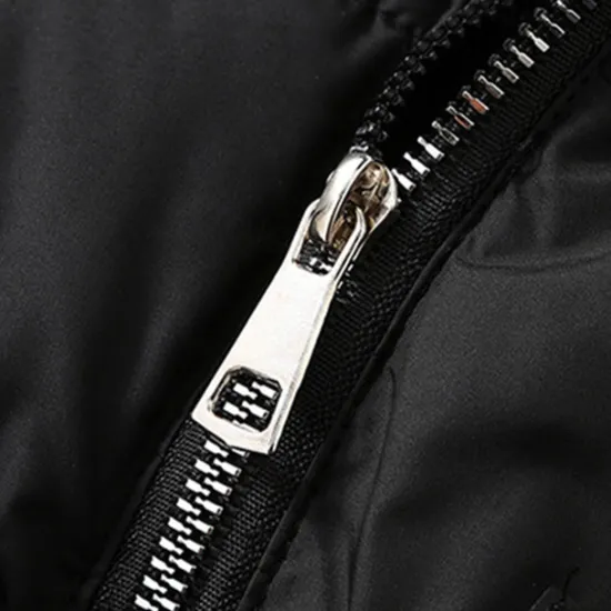 Sale OUKU Men's Puffer Vest Hoodie Vest Padded Gilet Quilted Vest Daily Date Vacation Fashion Casual Fall & Winter Pocket Detachable Hood Polyester Warm Comfortable Solid Color Zipper Hooded Regular Fit Black