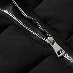 Sale OUKU Men's Puffer Vest Thermal Warm Breathable Lightweight Winter Autumn / Fall Solid Color Black White Red Blue Puffer Jacket