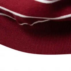 Outlet OUKU Men's Pullover Sweater Jumper Ribbed Knit Regular Tops Color Block Striped Crew Neck Knitwear Daily Outdoor Vacation Clothing Apparel Spring Fall Wine Navy Blue S M L