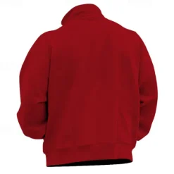 New OUKU Men's Quarter Zip Polo Golf Shirt Daily Holiday Quarter Zip Long Sleeve Fashion Modern Plain Spring & Fall Regular Fit Black White Wine Red Camel Light Grey Quarter Zip Polo