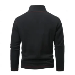 New OUKU Men's Quarter Zip Sweatshirt Black White Blue Green Dark Gray Standing Collar Plain Sports & Outdoor Sports Streetwear non-printing Designer Basic Casual Winter Clothing Apparel Hoodies Sweatshirts