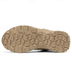 Outlet OUKU Men's Quilted Hiking Boots - Lightweight, Waterproof, Non-Slip Sole, High-Top Design, Ideal for Outdoor Adventures