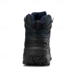 Outlet OUKU Men's Quilted Hiking Boots - Lightweight, Waterproof, Non-Slip Sole, High-Top Design, Ideal for Outdoor Adventures