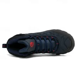 Outlet OUKU Men's Quilted Hiking Boots - Lightweight, Waterproof, Non-Slip Sole, High-Top Design, Ideal for Outdoor Adventures