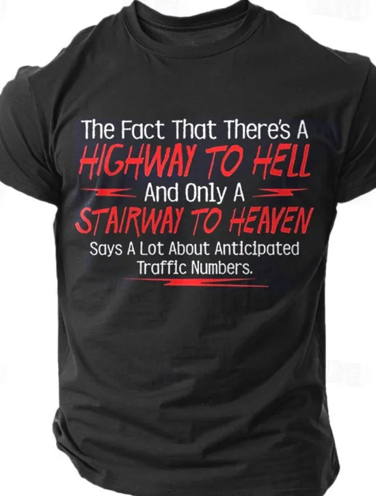 Discount OUKU Men's Quotes & Sayings Letter Printed Funny T Shirt Tee Top 100% Cotton Short Sleeve Graphic Shirt Light Heather Grey Black White Comfortable Tee Street Sports Outdoor Fashion Designer Clothing