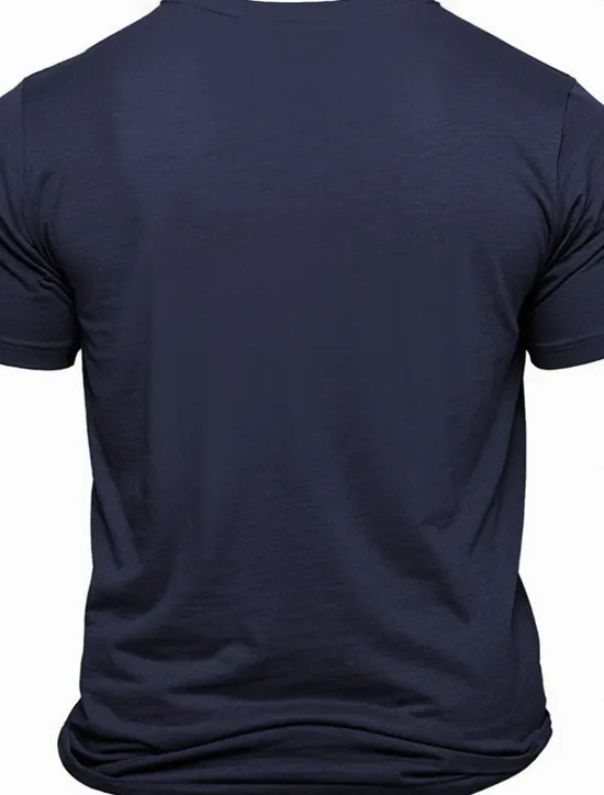 Discount OUKU Men's Quotes & Sayings Letter Printed Funny T Shirt Tee Top 100% Cotton Short Sleeve Graphic Shirt Light Heather Grey Black White Comfortable Tee Street Sports Outdoor Fashion Designer Clothing
