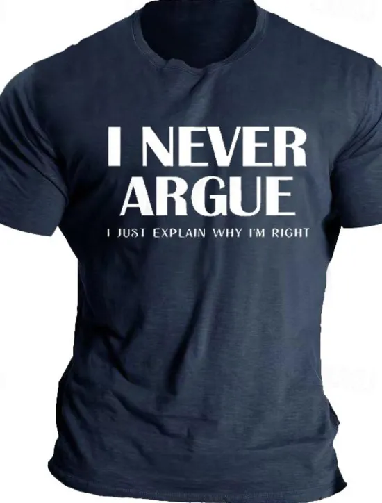 Clearance OUKU Men's Quotes & Sayings T Shirt Graphic Tee 100% Cotton Short Sleeve Graphic Shirt Heather Gray Black Army Green Comfortable Tee Vacation Daily Wear Fashion Designer Clothing