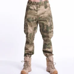Best OUKU Men's Ripstop Breathable Sports Outdoor Dark Khaki Green Ruins