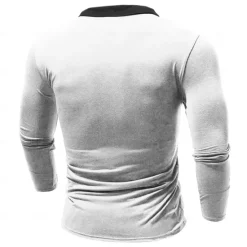 Discount OUKU Men's Rose Blood stains Sweatshirt Sweatshirt Long Sleeve Sweatshirt V Neck Print Party Drawstring Spring Fall White