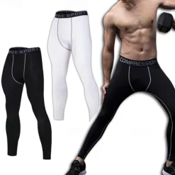 Best OUKU Men's Running Pants Compression Tights Leggings Pocket Elastic Waistband Leggings Outdoor Sports & Outdoor Athletic Fall Quick Dry Lightweight Soft Power Flex Marathon Running Workout Tailored Fit