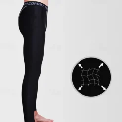 Best OUKU Men's Running Pants Compression Tights Leggings Pocket Elastic Waistband Leggings Outdoor Sports & Outdoor Athletic Fall Quick Dry Lightweight Soft Power Flex Marathon Running Workout Tailored Fit