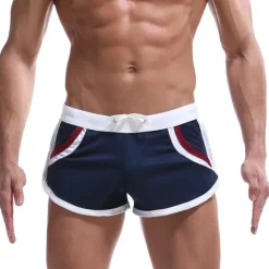 Discount OUKU Men's Running Shorts Athletic Shorts Gym Shorts Marathon One-third Shorts Retro Bottoms Athletic Summer Breathable Quick Dry Moisture Wicking Soft Fitness Gym Workout Running Sportswear Activewear