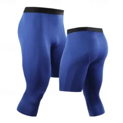 Outlet OUKU Men's Running Shorts Compression Shorts Pocket Elastic Waistband Leggings Outdoor Sports & Outdoor Athletic Quick Dry Soft Power Flex Marathon Running Workout Tailored Fit Sportswear Activewear Solid