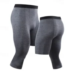Outlet OUKU Men's Running Shorts Compression Shorts Pocket Elastic Waistband Leggings Outdoor Sports & Outdoor Athletic Quick Dry Soft Power Flex Marathon Running Workout Tailored Fit Sportswear Activewear Solid