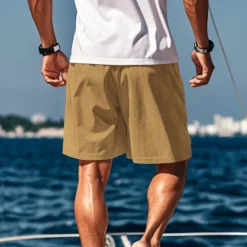 Clearance OUKU Men's Running Shorts Gym Shorts Sweat Shorts 2 in 1 High Waist Shorts Sports & Outdoor Casual Athleisure Breathable Quick Dry Lightweight Soft Running Walking Jogging Regular Fit Sportswear Activewear