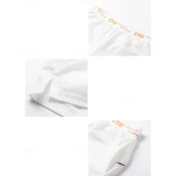 OUKU Men's Running Shorts Gym Shorts Going out Weekend Breathable Quick Dry Elastic Waist 2 in 1 Plain Short Gymnatics Casual Activewear Black White