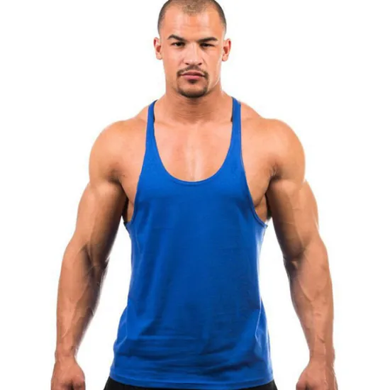Outlet OUKU Men's Running Tank Top Workout Tank Vest / Gilet Summer Cotton Breathable Quick Dry Moisture Wicking Fitness Gym Workout Bodybuilding Sportswear Activewear Black White Yellow