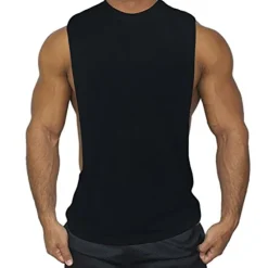 New OUKU Men's Running Tank Top Workout Tank Sleeveless Vest / Gilet Summer Breathable Quick Dry Fitness Gym Workout Basketball Sportswear Activewear Black White Yellow